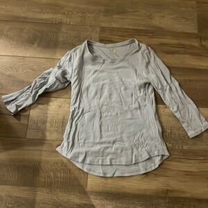 XS Light Blue Long Sleeve Shirt